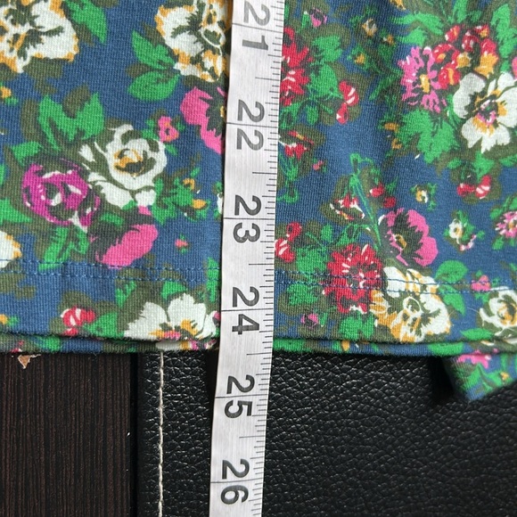 Maeve The Hailey Printed Long-Sleeve
Turtleneck Top Blue Floral Shirt Sz L NEW - Picture 10 of 11